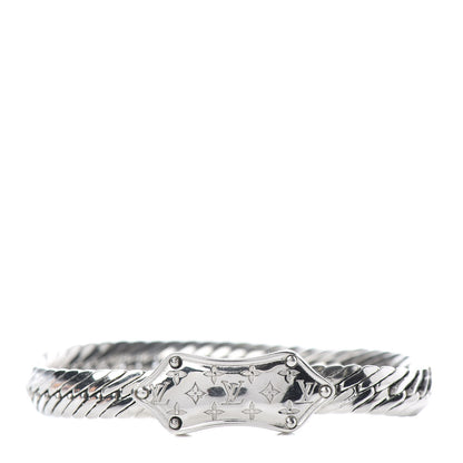 Louis Vuitton Nanogram Chain Bracelet Silver 1 of 4