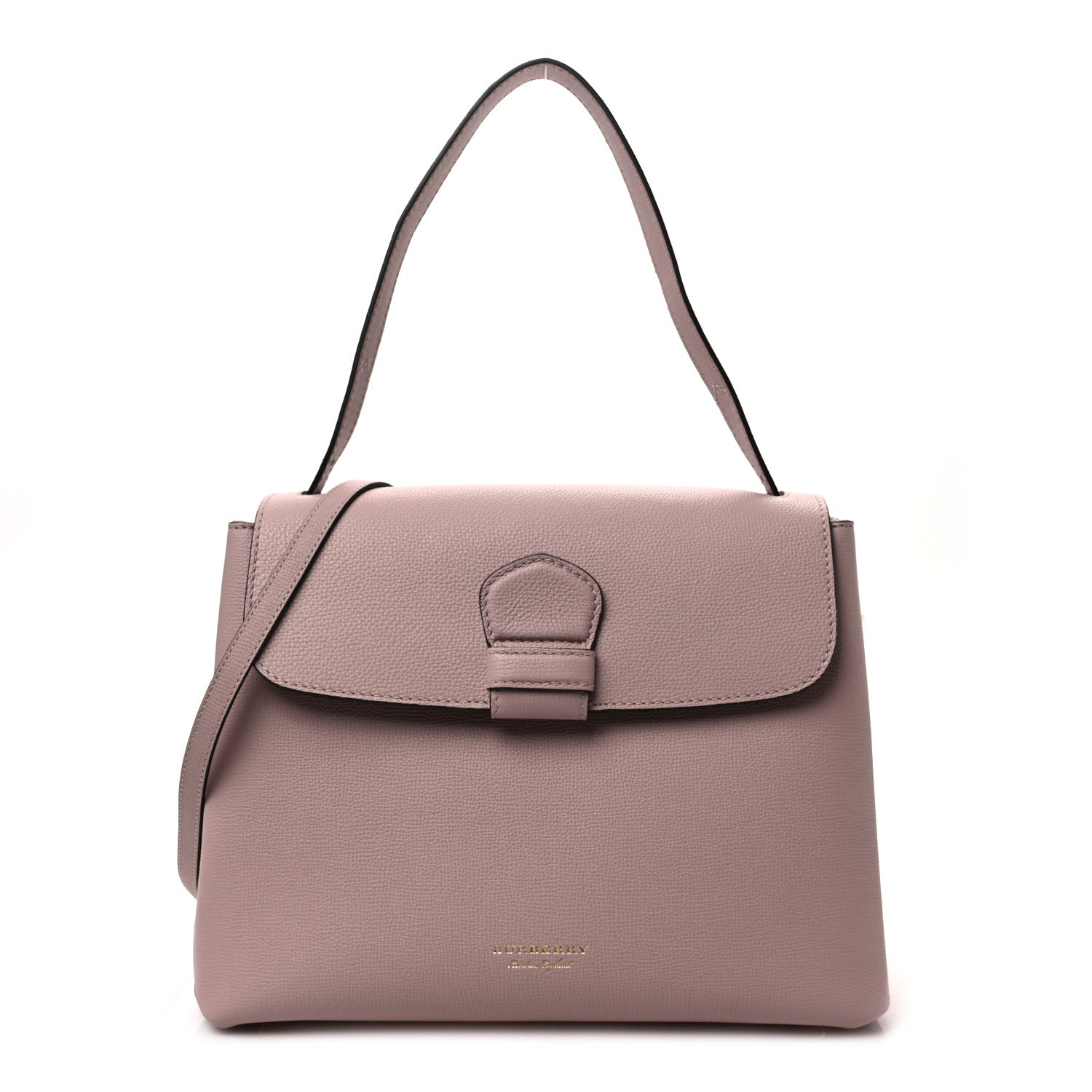 Burberry Derby Calfskin House Check Medium Camberley Pale Orchid 1 of 6
