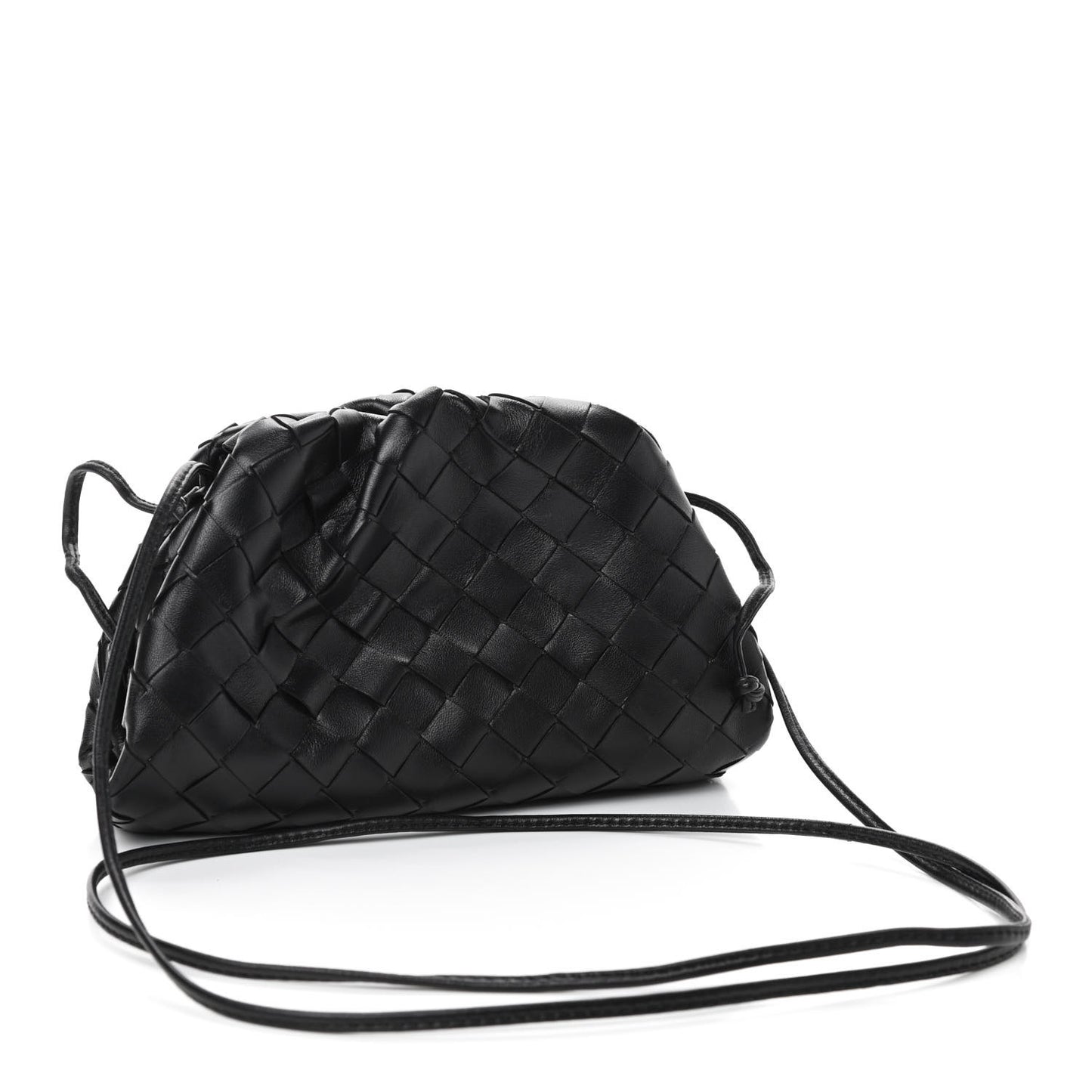 Nappa Intrecciato The Mini Pouch Black