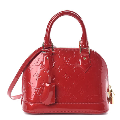 Louis Vuitton Vernis Alma BB Pomme D'Amour 1 of 9