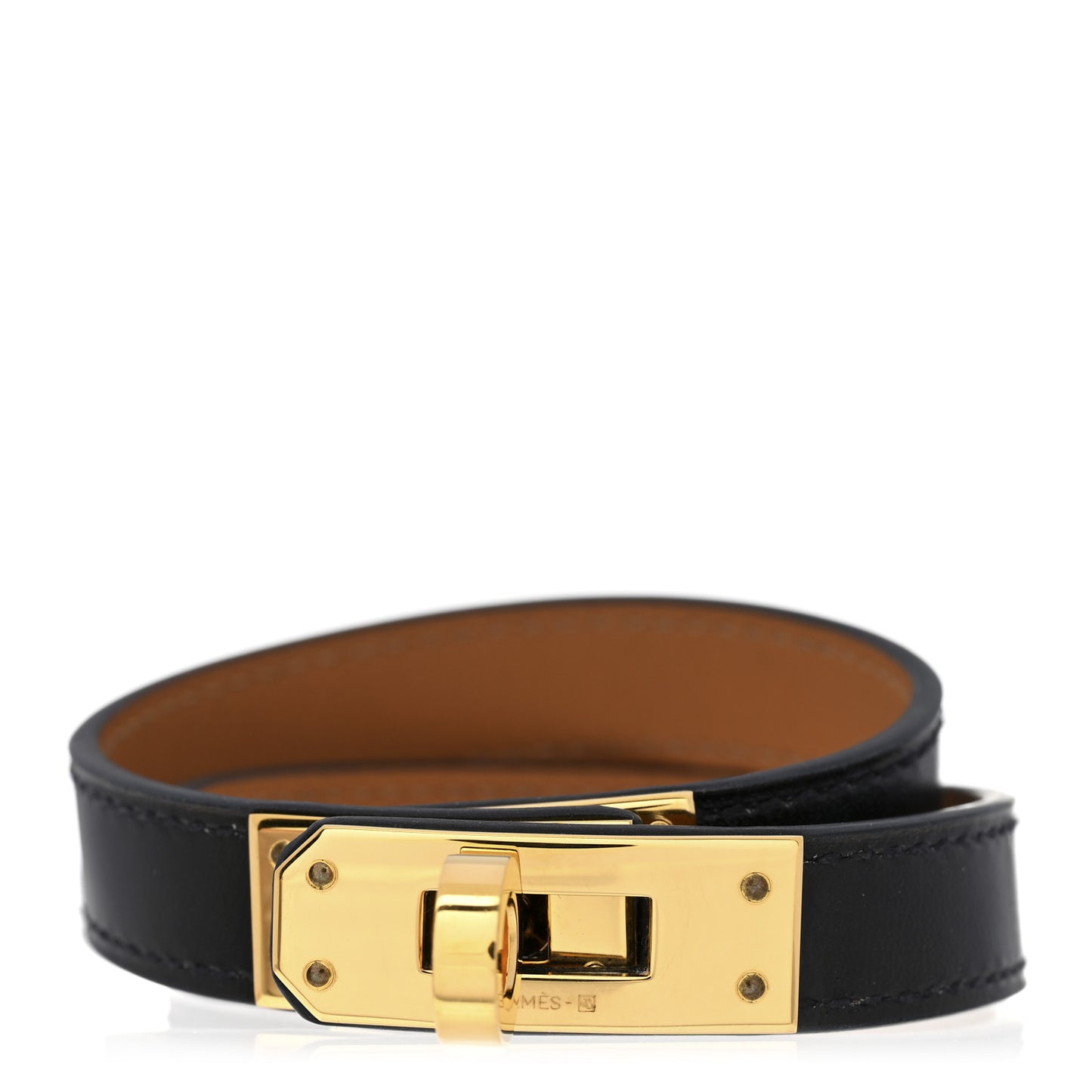 Swift Kelly Double Tour Bracelet S Black