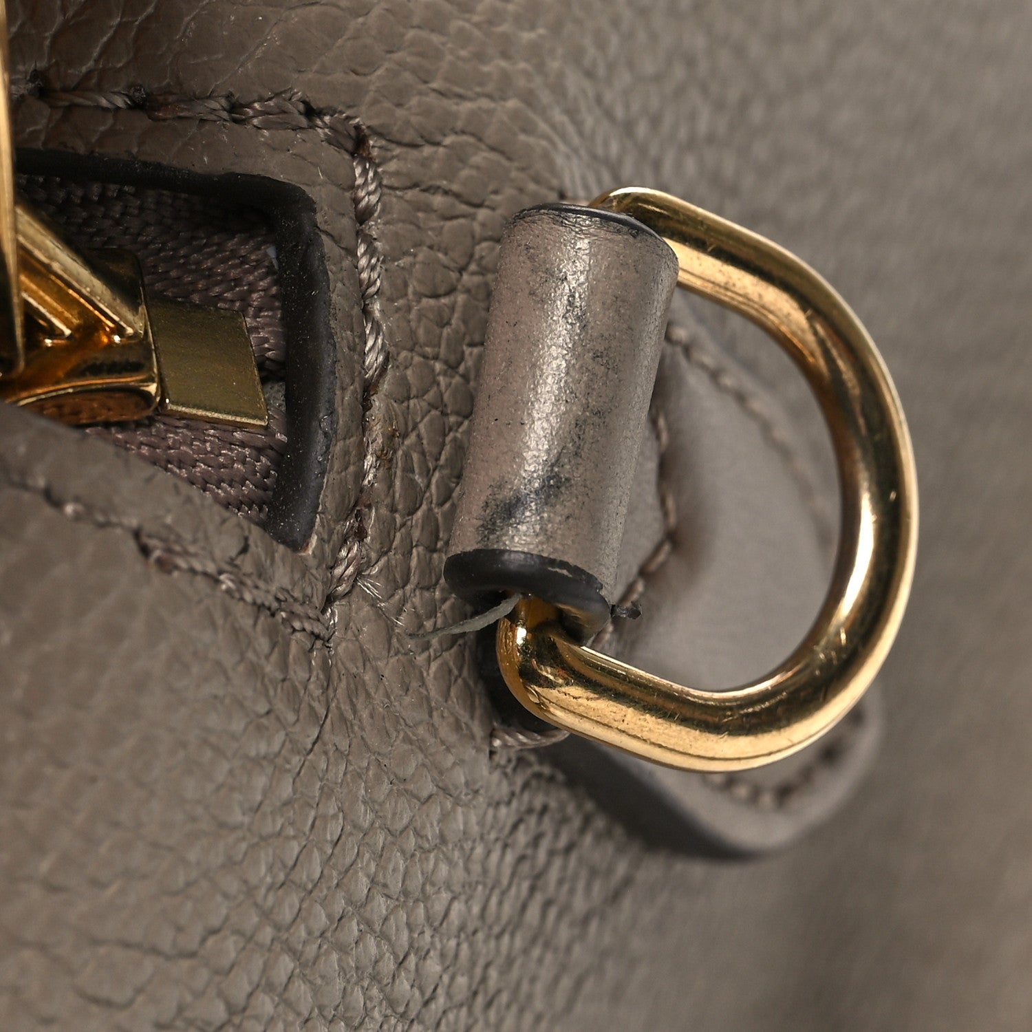 Louis Vuitton Empreinte Monogram Giant Speedy Bandouliere 25 Tourterelle 12 of 12