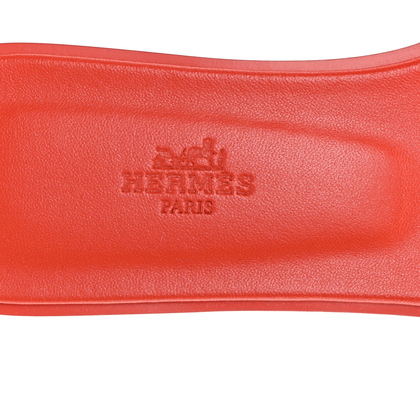 Box Calfskin Oran Sandals 38.5 Rouge Jaipur