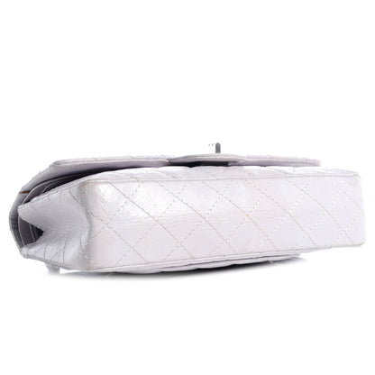 Chanel Aged Calfskin 50th Anniversary 2.55 Reissue 225 Flap White 4 of 8