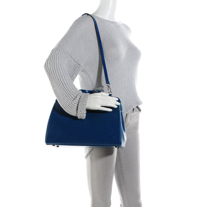 Louis Vuitton Epi Brea MM Saphir 2 of 7