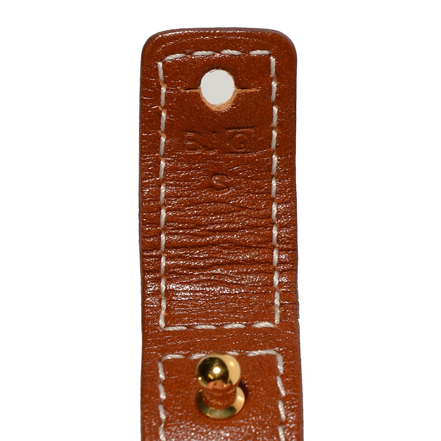 Hermes Tadelakt Pavane Bracelet S Fauve 6 of 7