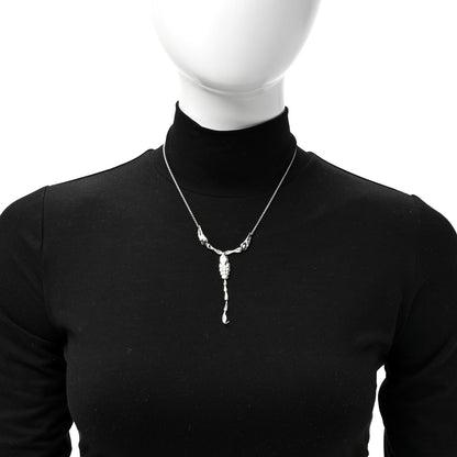 Tiffany Sterling Silver Elsa Peretti Scorpion Pendant Necklace 2 of 6