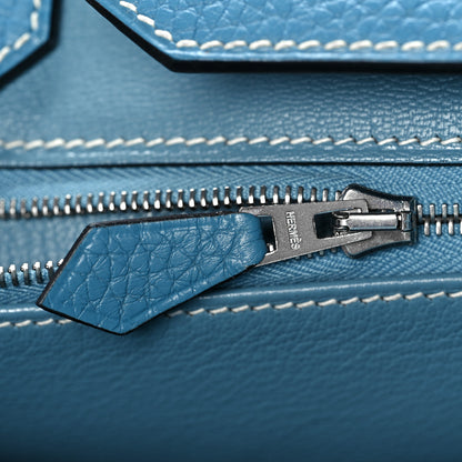 Hermes Togo Birkin 35 Blue Jean 18 of 40
