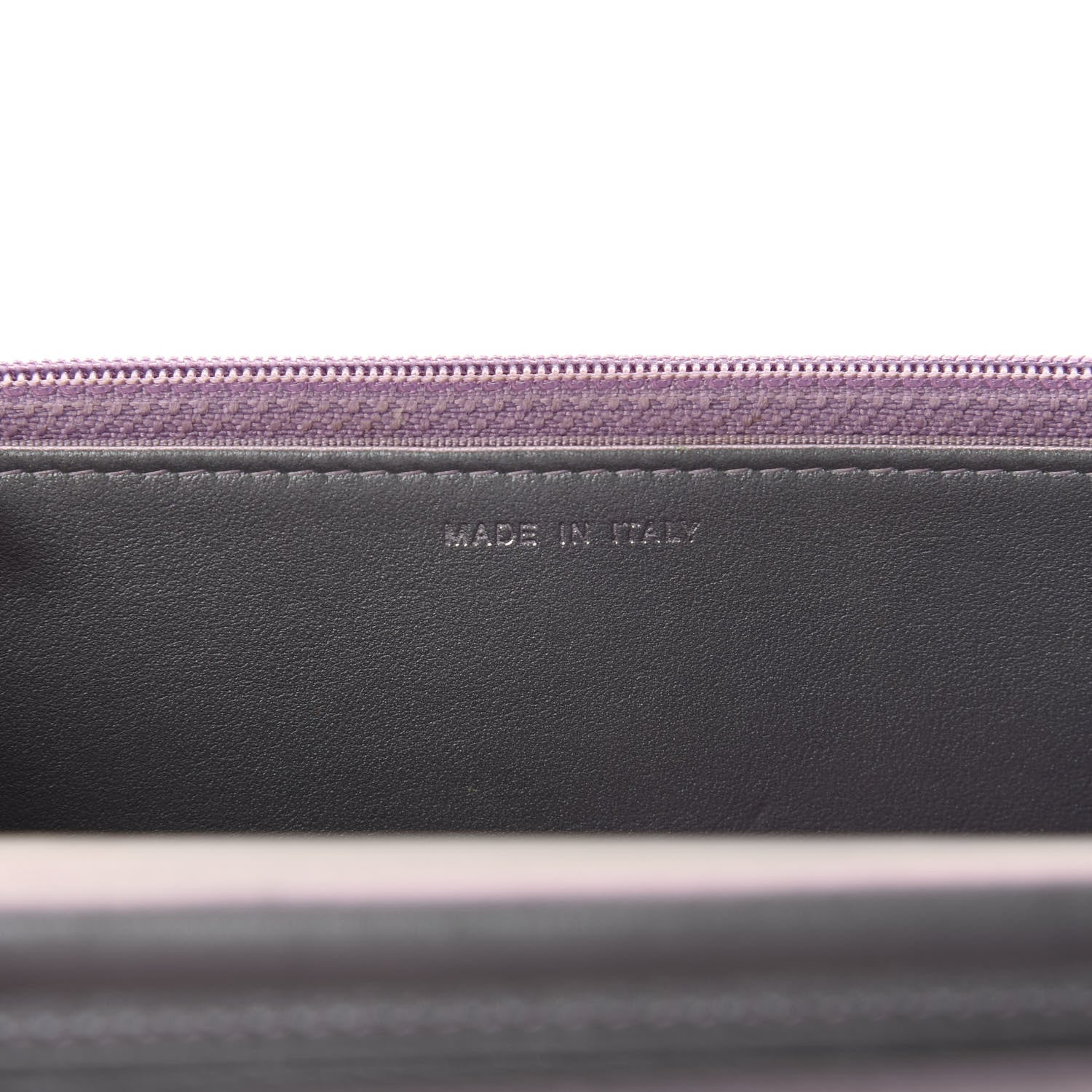 Chanel Iridescent Lambskin Quilted Reissue Wallet On Chain WOC Light Purple 10 of 13