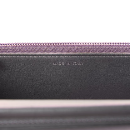 Chanel Iridescent Lambskin Quilted Reissue Wallet On Chain WOC Light Purple 10 of 13