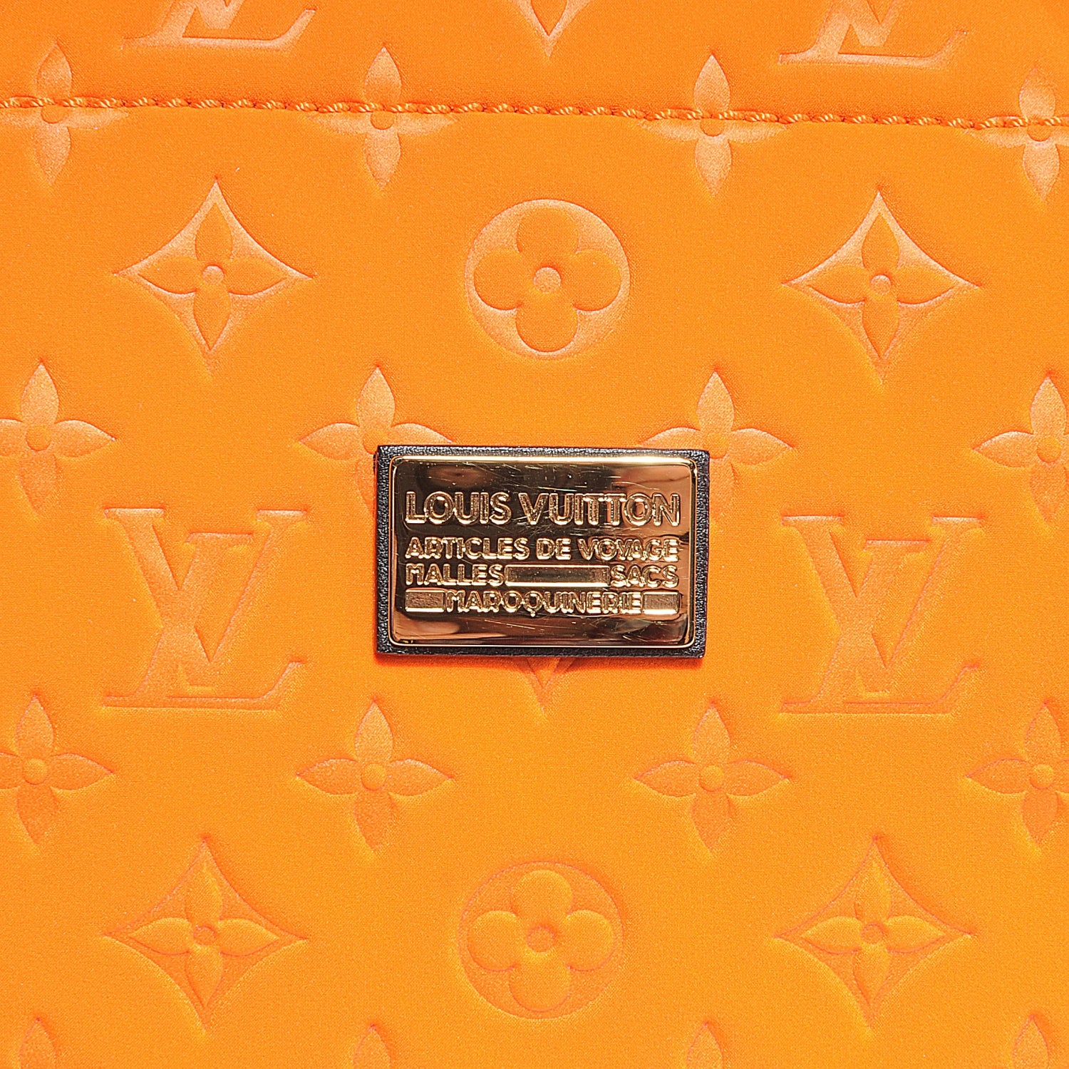 Louis Vuitton Monogram Scuba MM Orange 6 of 8