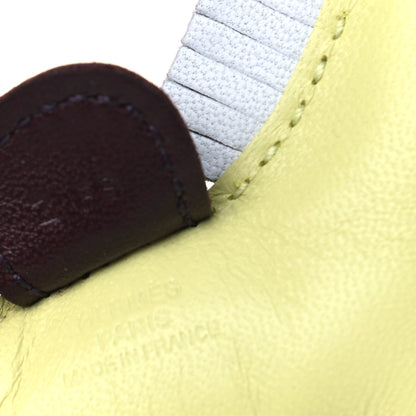 Hermes Milo Lambskin Grigri Rodeo Horse Bag Charm PM Jaune Bourgeon Bleu Brume Rouge Sellier 3 of 3