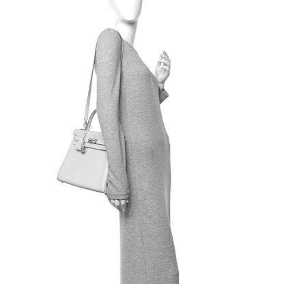 Hermes Togo Kelly Retourne 32 Gris Pale 2 of 13
