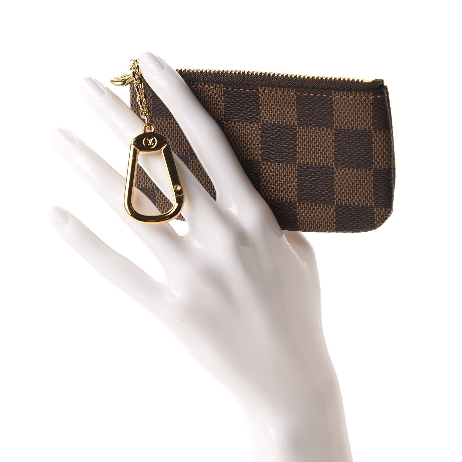 Louis Vuitton Damier Ebene Key Pouch 2 of 7