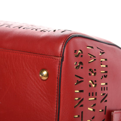 Saint Laurent Calfskin Sac Flirty Poppy 14 of 16