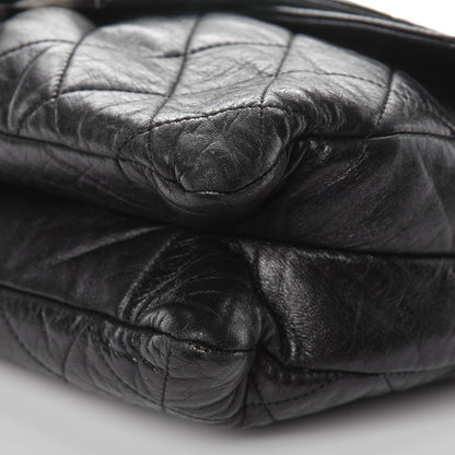 Chanel Lambskin Quilted Padded Envelope Flap Black 12 of 12