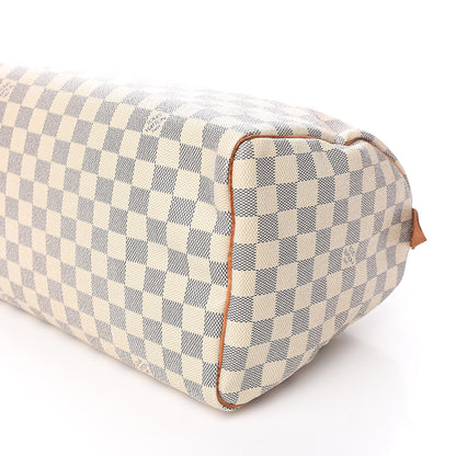 Louis Vuitton Damier Azur Speedy 30 9 of 12