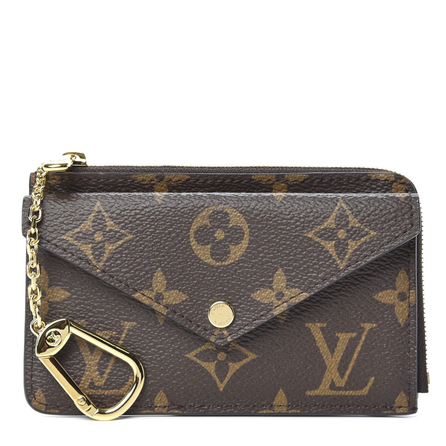 Monogram Recto Verso Card Holder Black