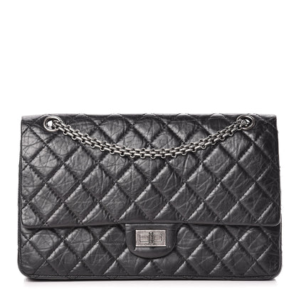 Chanel Aged Calfskin Quilted 2.55 Reissue 226 Flap Black 1 of 9