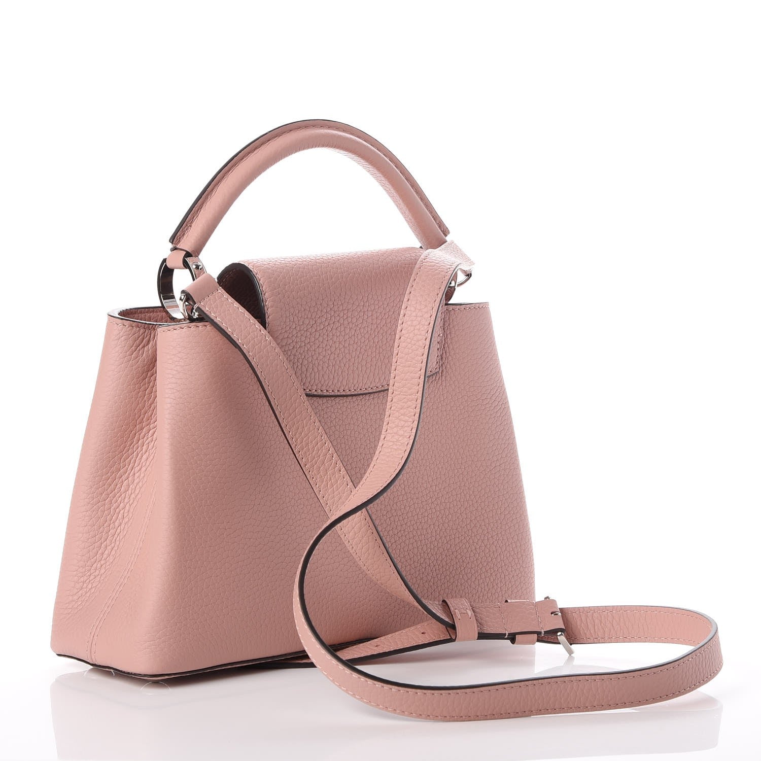 Louis Vuitton Taurillon Capucines BB Magnolia 4 of 10