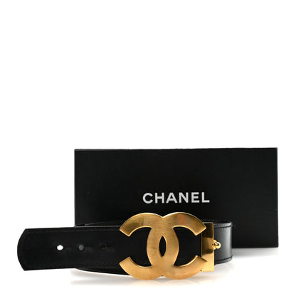 Chanel Lambskin CC Belt 70 28 Black 6 of 6