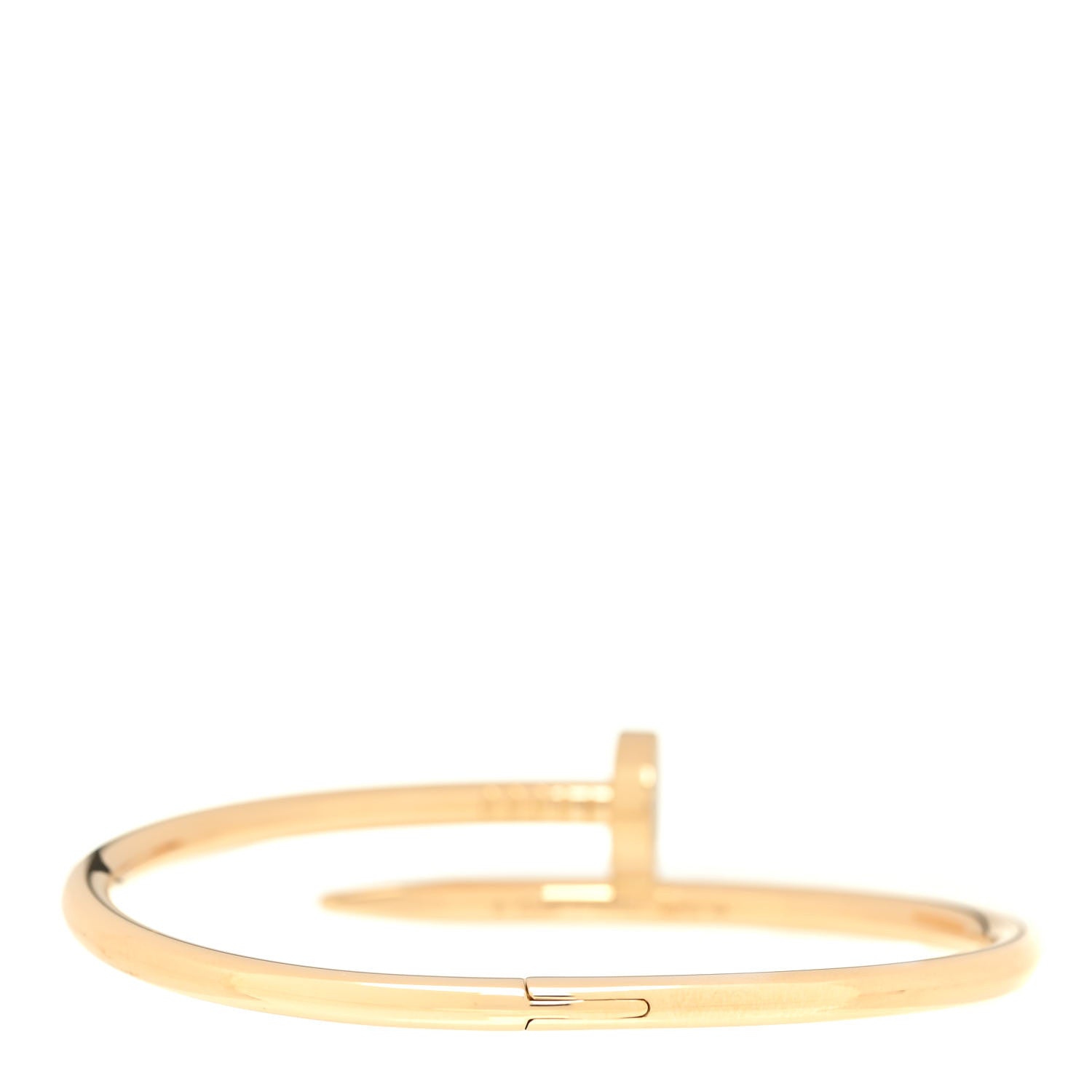 Cartier 18K Yellow Gold Juste Un Clou Bracelet 17 3 of 5
