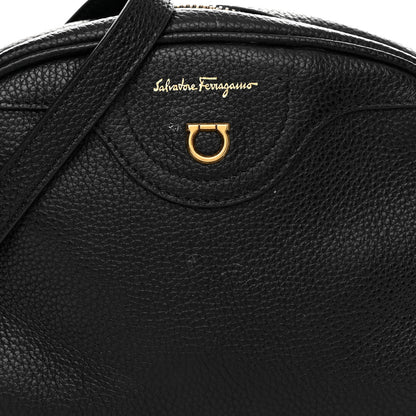 Salvatore Ferragamo Calfskin Travel Camera Crossbody Bag Black 8 of 14