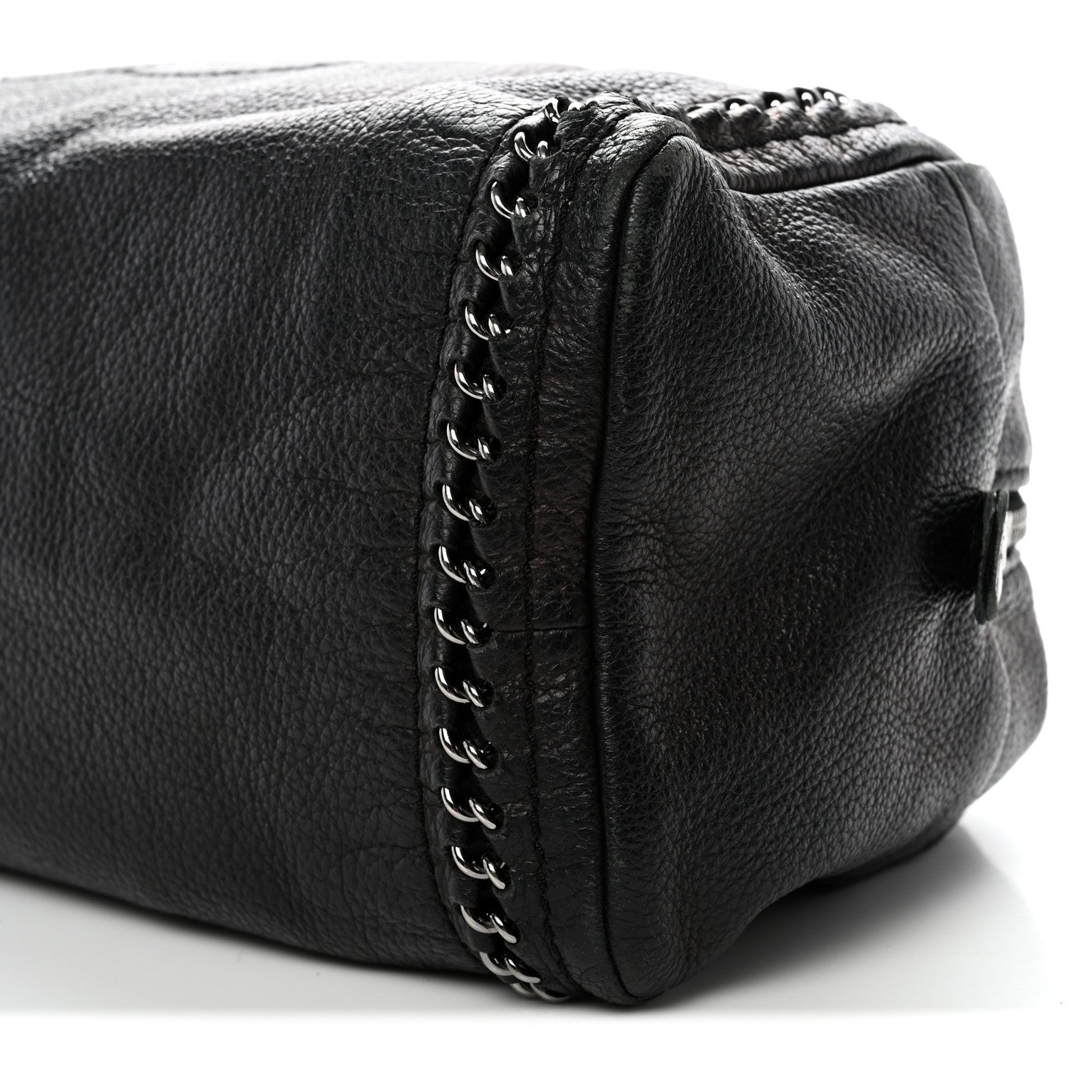 Chanel Deerskin Luxe Ligne Medium Bowler Black 8 of 10