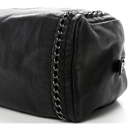 Chanel Deerskin Luxe Ligne Medium Bowler Black 8 of 10