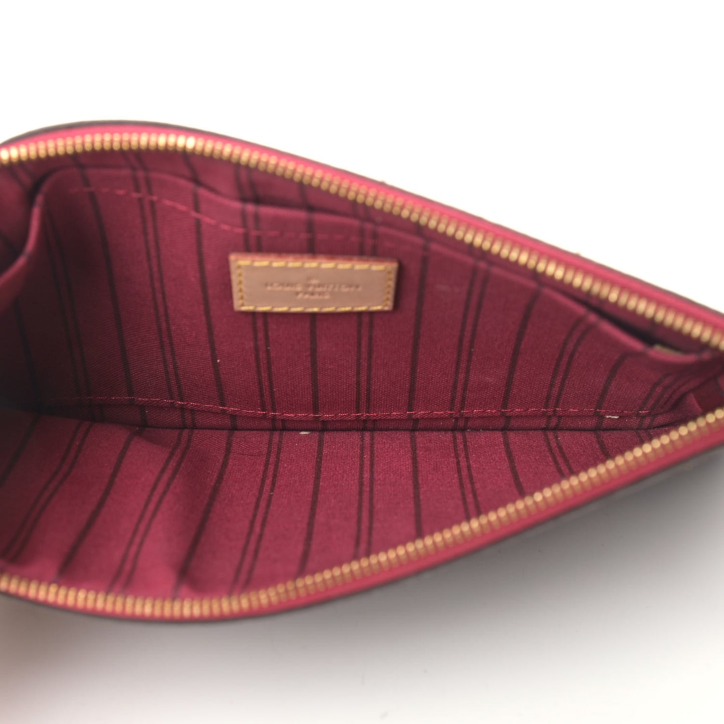 Monogram Neverfull MM GM Pochette Fuchsia