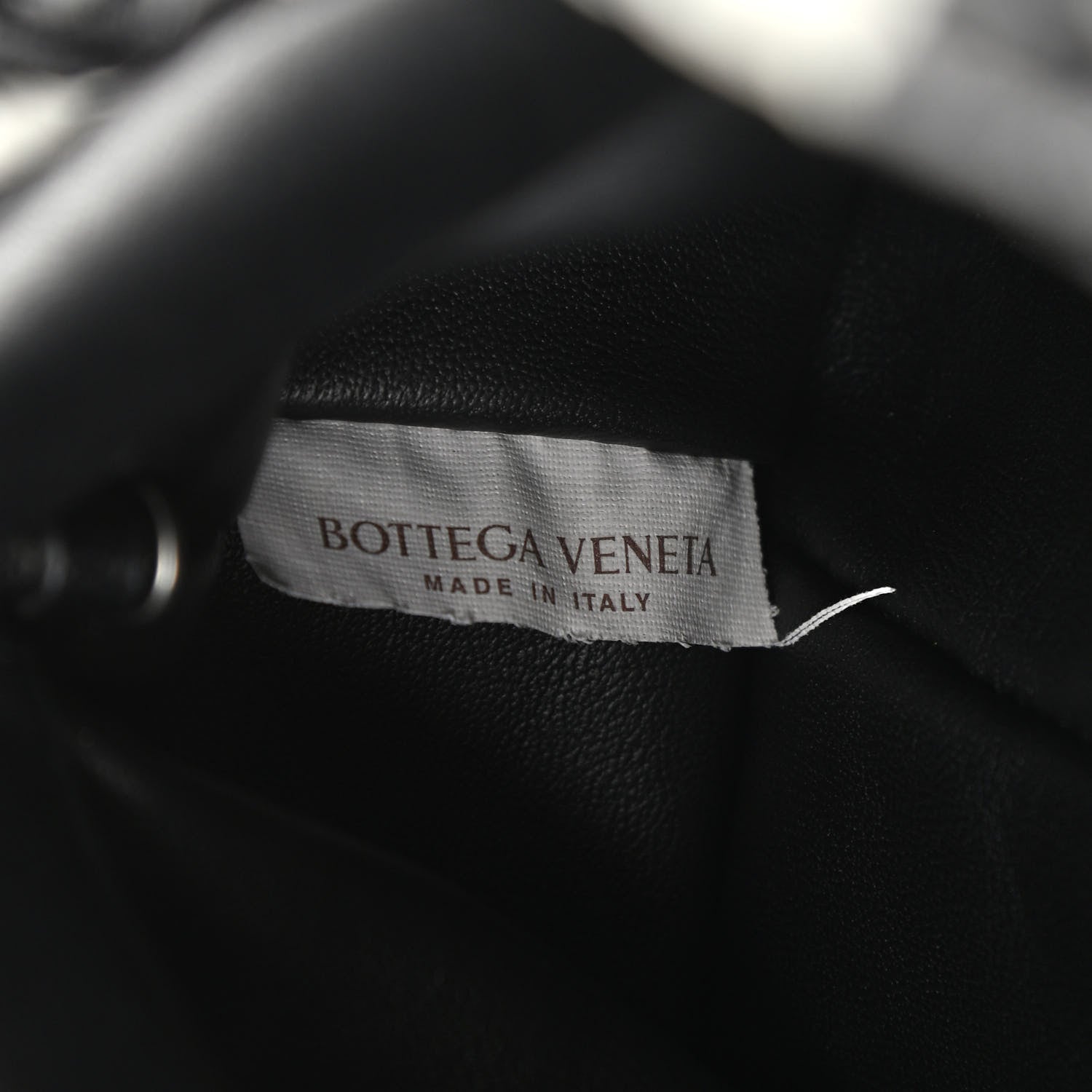 Bottega Veneta Nappa Zebra Print The Pouch Oversized Clutch White Black 6 of 10