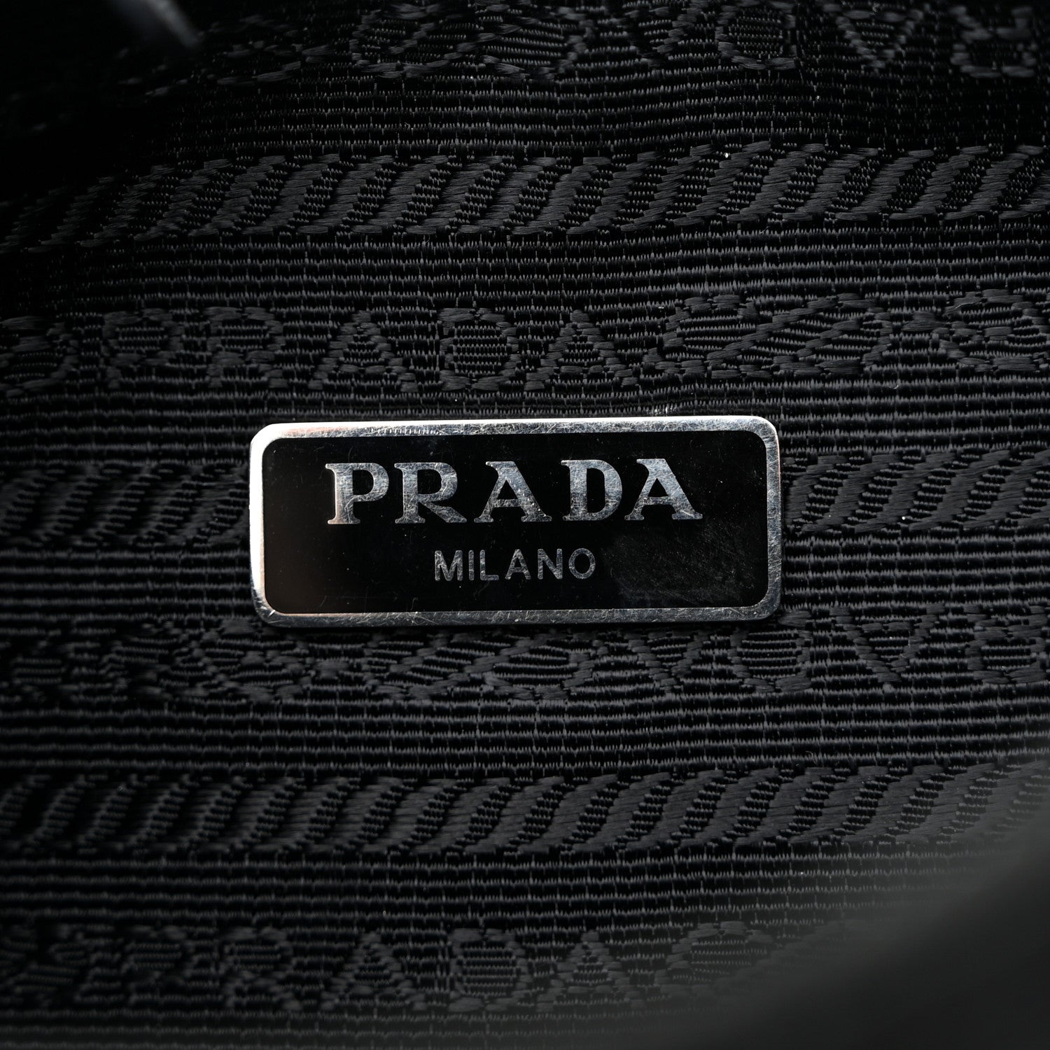 Prada Tessuto Nylon Mini Re-Edition 2000 Bag Black 6 of 15