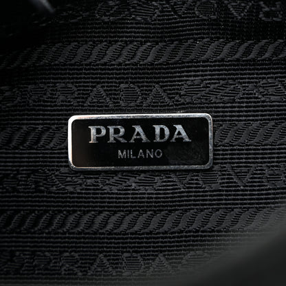 Prada Tessuto Nylon Mini Re-Edition 2000 Bag Black 6 of 15