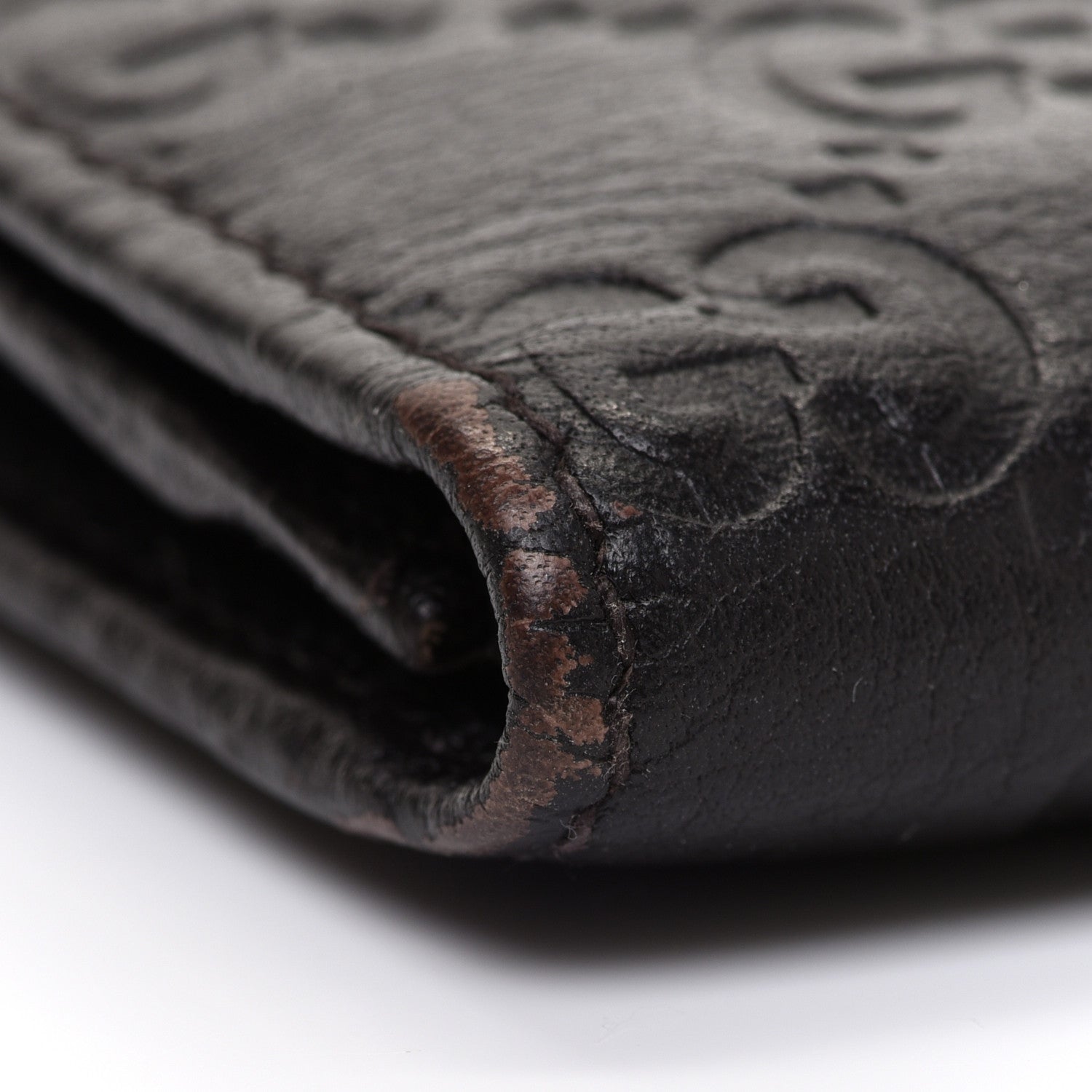 Gucci Guccissima Ladies Web Long Wallet Black 9 of 13
