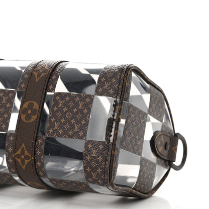 Louis Vuitton PVC Monogram Chess Keepall Bandouliere 25 9 of 10