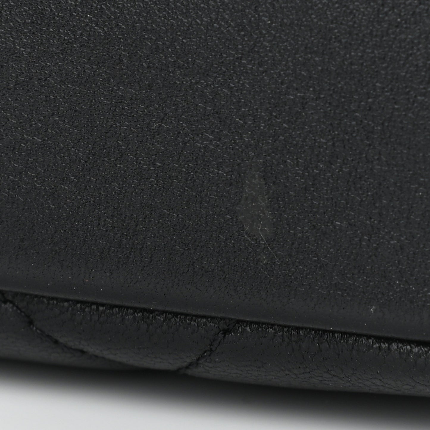 Lambskin Quilted Small La Parisienne Top Handle Flap Black