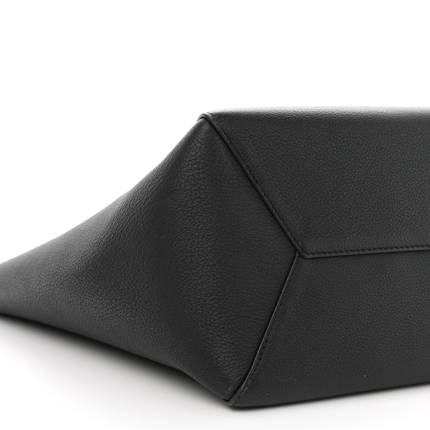 Calfskin Lockme Cabas Black