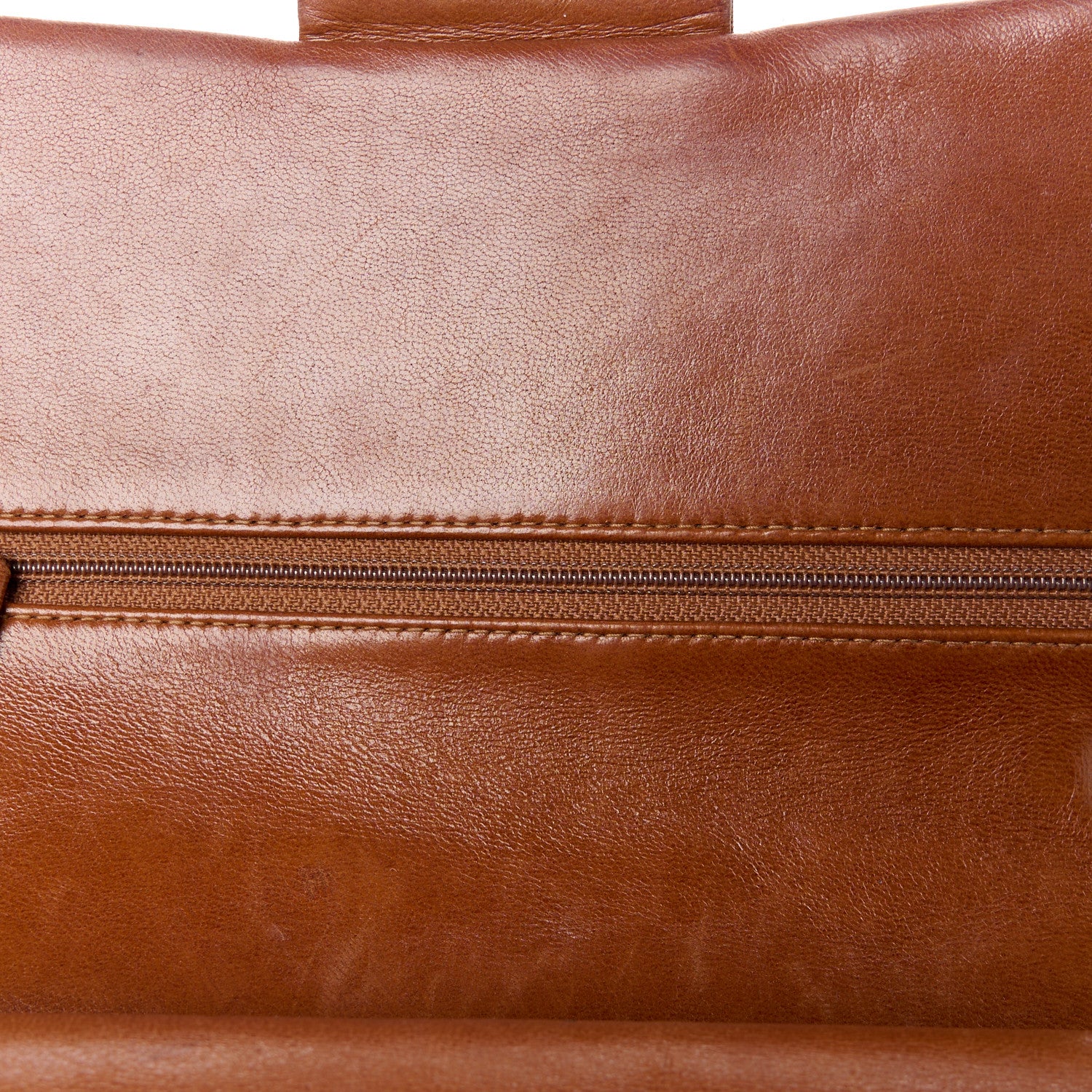 Chanel Lambskin Quilted Medium Double Flap Brown 14 of 20