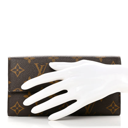 Louis Vuitton Monogram Sarah Wallet 2 of 16