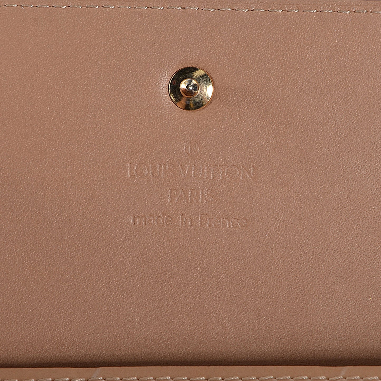 Vernis Porte Tresor International Wallet Noisette