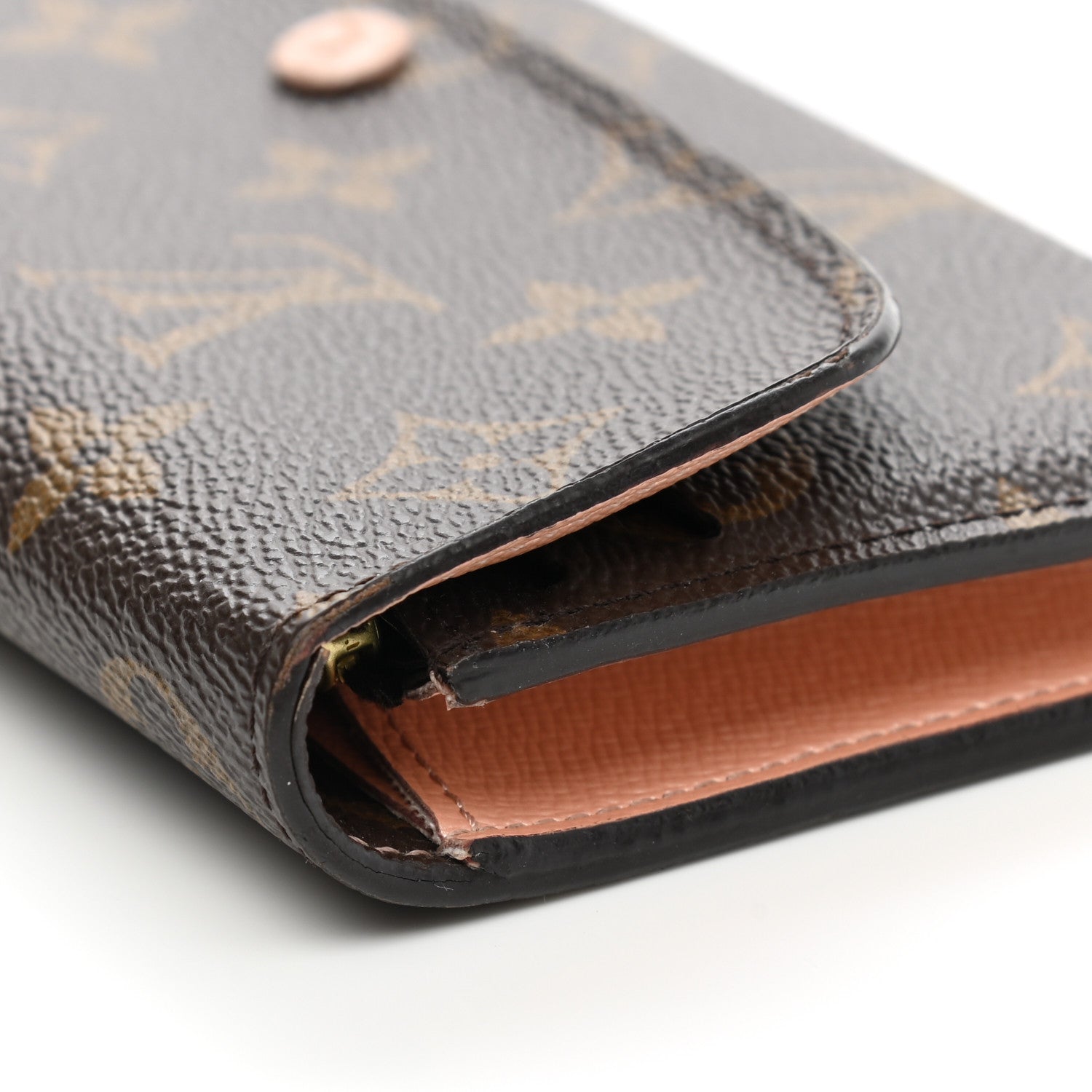 Louis Vuitton Monogram Emilie Wallet Rose Ballerine 14 of 16