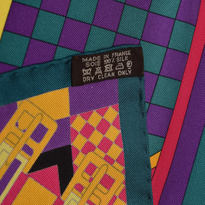 Hermes Silk Steeple Chase Scarf 90 5 of 7