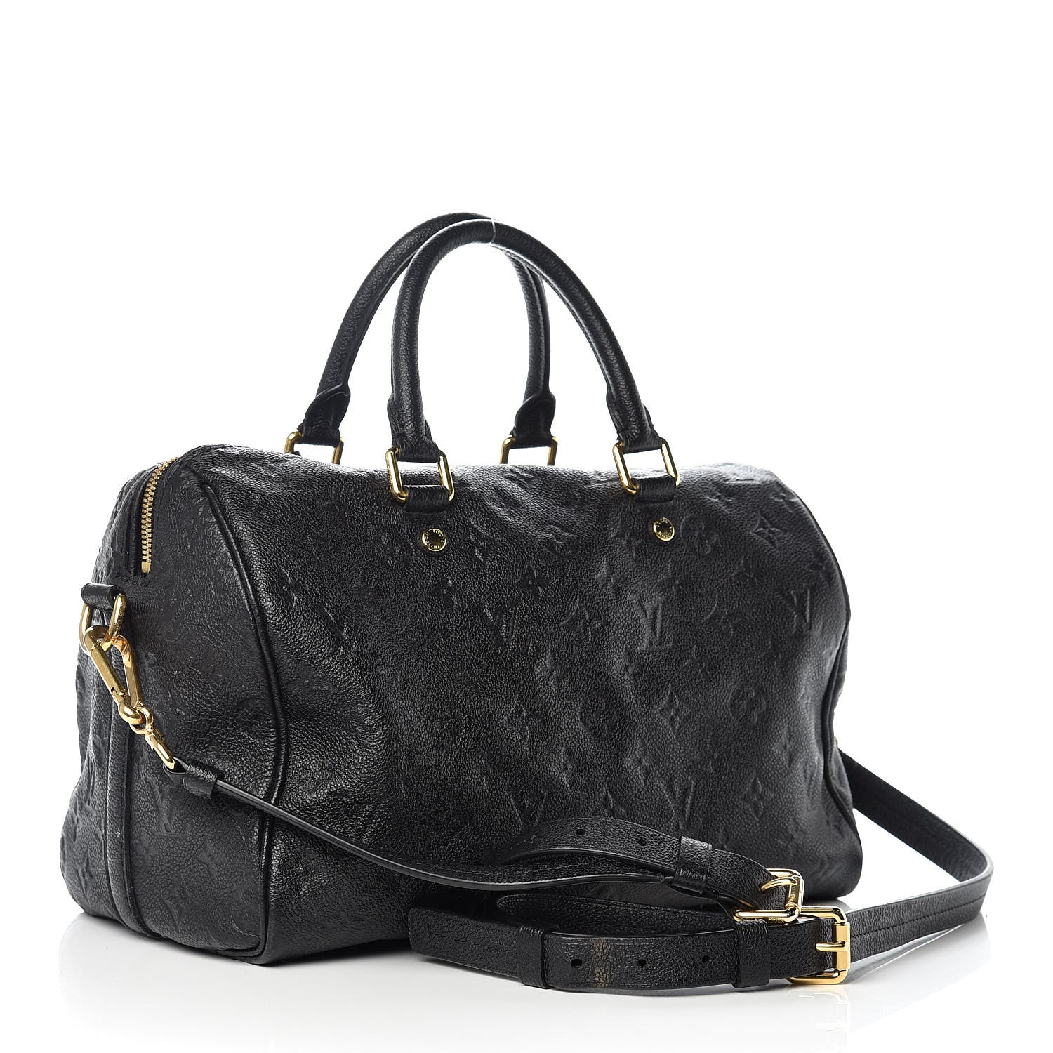 Louis Vuitton Empreinte Speedy Bandouliere 30 Black 4 of 12