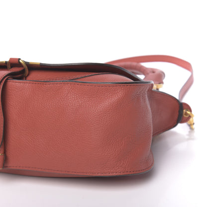 Chloe Calfskin Medium Marcie Satchel Terracotta Red 9 of 9