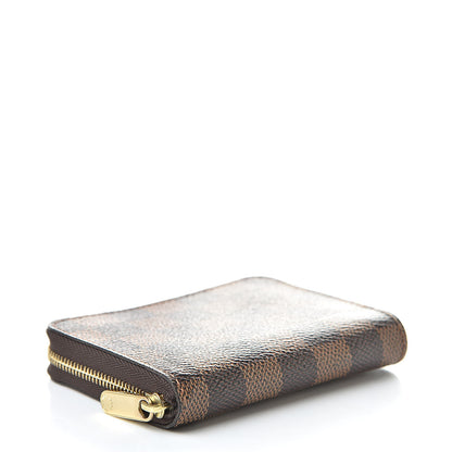 Louis Vuitton Damier Ebene Zippy Coin Purse 4 of 7