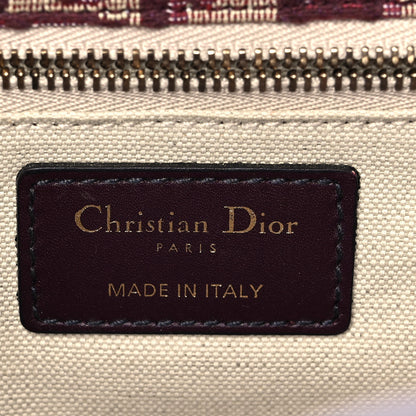 Christian Dior Oblique DiorAddict Flap Bag Burgundy 5 of 8