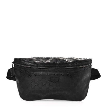 Gucci Imprime Monogram Belt Bag Black 1 of 6