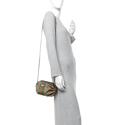 Gucci Mini Vintage GG Supreme Monogram Web Butterfly New Candy Crossbody Beige New Acero 2 of 10