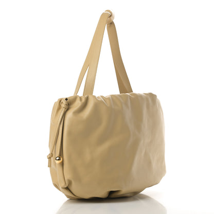 Bottega Veneta Nappa The Bulb Shoulder Clutch Tapioca 3 of 10