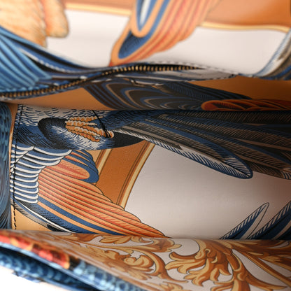 Salvatore Ferragamo Canvas Quilted Floral Print Gancini Flap Bag Multicolor 6 of 10